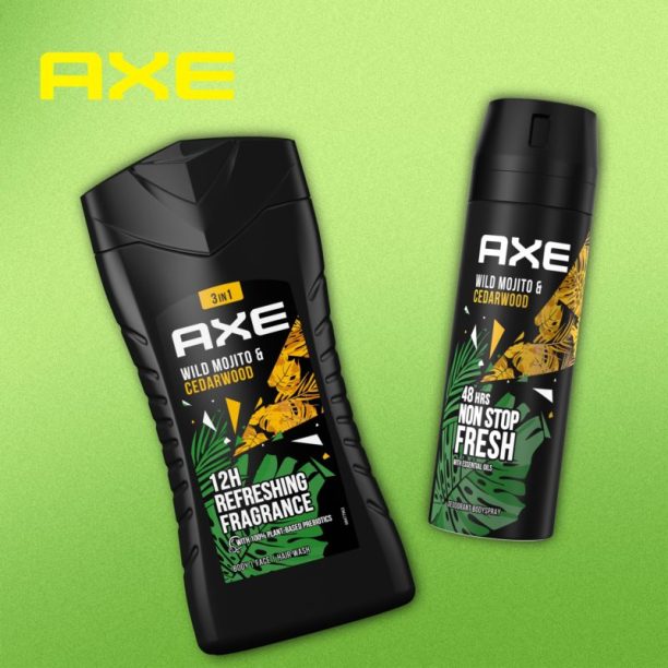 освежаващ душ гел за мъже Axe