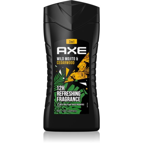 Axe Wild Green Mojito & Cedarwood освежаващ душ гел за мъже 250 мл. на ниска цена