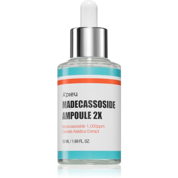 A´pieu Madecassoside Ampoule 2x успокояващ серум с хидратиращ ефект 50 мл.