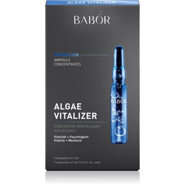 BABOR Ampoule Concentrates Algae Vitalizer ревитализиращ серум за лице с хидратиращ ефект 7x2 мл.