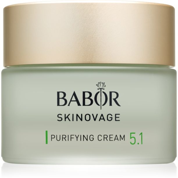 BABOR Skinovage Purifying Cream озаряващ и хидратиращ крем за проблемна кожа 50 мл.