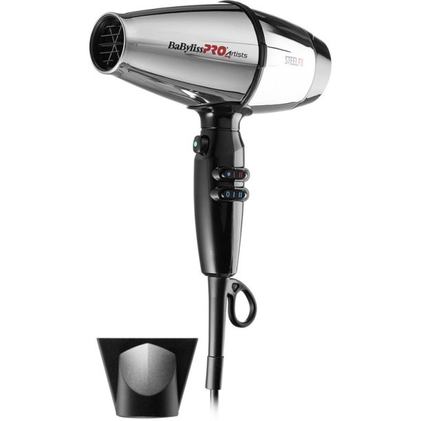 BaByliss PRO 4Artists SteelFX професионален сешоар за коса с йонизатор Silver