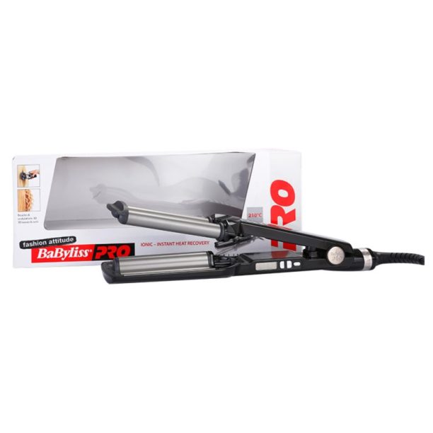 BaByliss PRO Curling Iron Ionic 3D Waver 2369TTE тройна маша За коса BAB2369TTE купи на топ цена