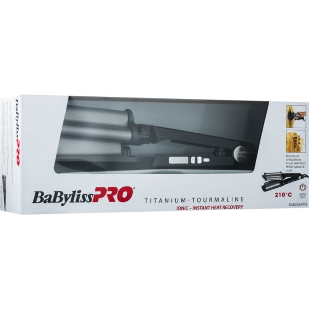 BaByliss PRO Hi-Def Waver BAB2469TTE тройна маша За коса с йонизатор на ниска цена