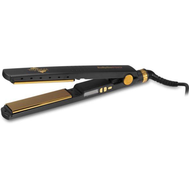 BaByliss PRO Titanium - Ionic BAB3091BKTE за изправяне на косата Black Titanium