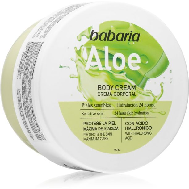 Babaria Aloe Vera хидратиращ лосион за тяло за чувствителна кожа 400 мл.