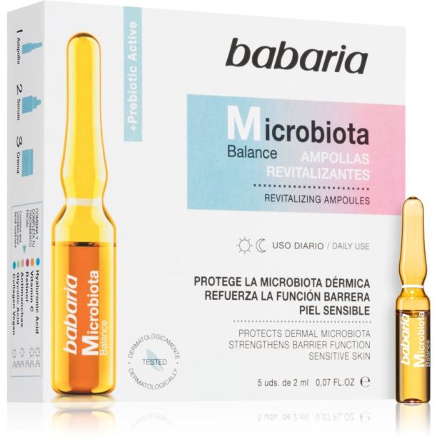 Babaria Microbiota Balance ревитализиращ серум в ампули 5x2 мл.