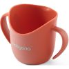 BabyOno Be Active Flow Ergonomic Training Cup чаша с дръжки Coral 120 мл.