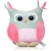 BabyOno Have Fun Owl Sofia плюшена играчка с дрънкалка Pink 1 бр.