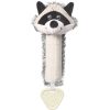 BabyOno Squeaky Toy with Teether писукаща играчка с гризалка Racoon Rocky 1 бр.