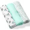 BabyOno Take Care Natural Diapers пелени от плат 70 x 70 cm Mint 3 бр. на ниска цена