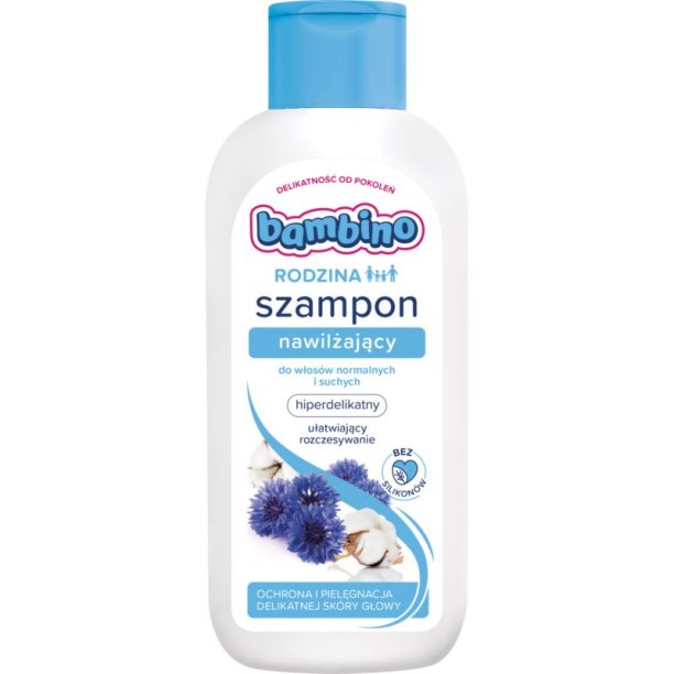 Bambino Family Moisturizing Shampoo хидратиращ шампоан 400 мл. на ниска цена