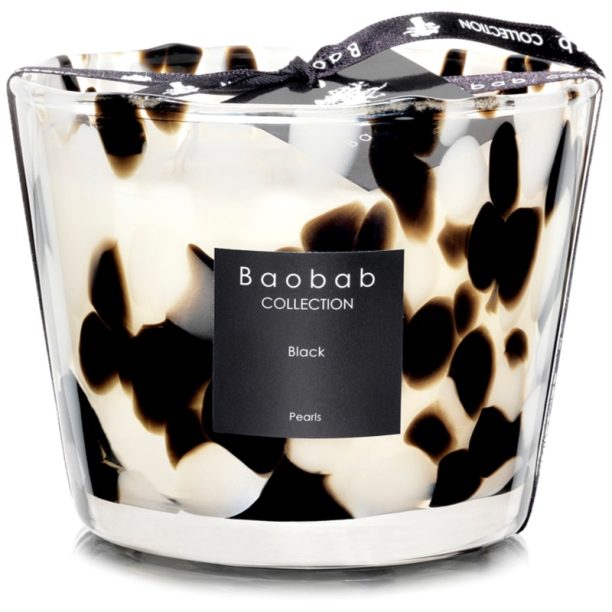 Baobab Collection Pearls Black ароматна свещ 10 см