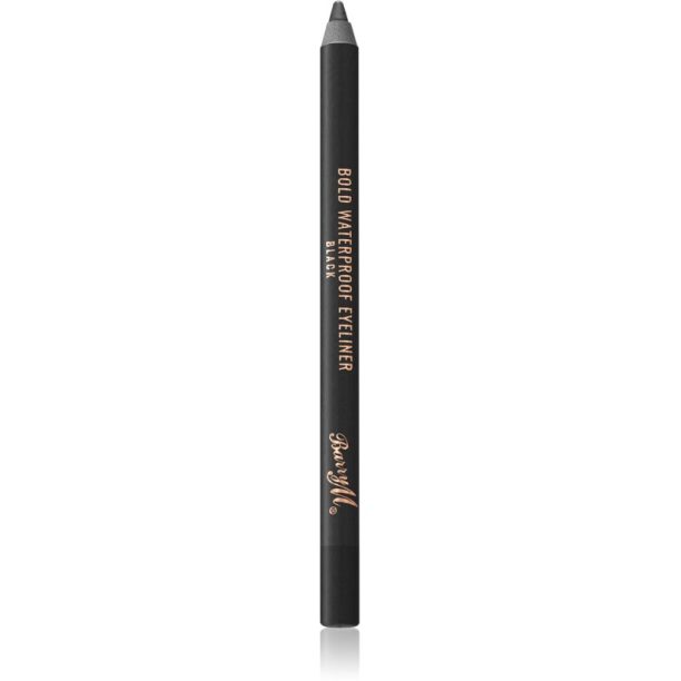 Barry M Bold Waterproof Eyeliner водоустойчив молив за очи цвят Black 1