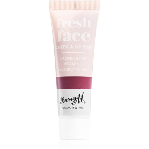 Barry M Fresh Face течен руж и блясък за устни цвят Orchide Crush 10 мл.