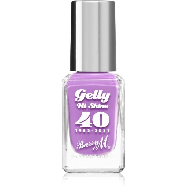 Barry M Gelly Hi Shine "40" 1982 - 2022 лак за нокти цвят Gummy Bear 10 мл.