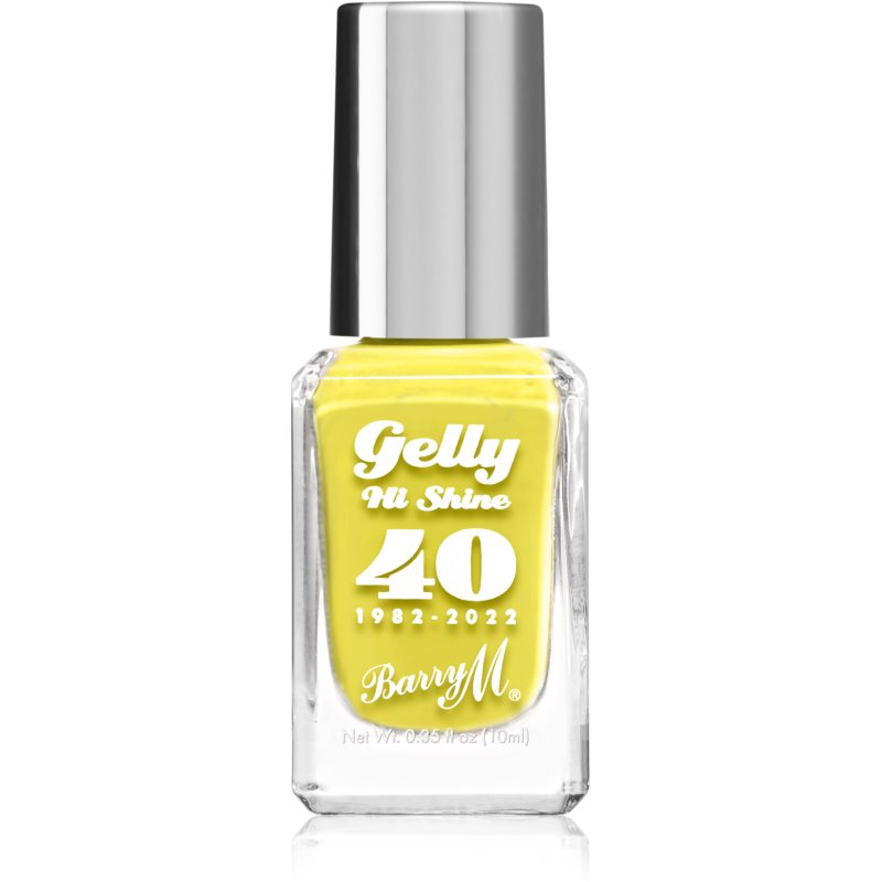 Barry M Gelly Hi Shine "40" 1982 - 2022 лак за нокти цвят Key Lime Pie 10 мл.