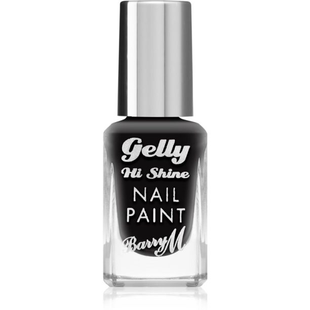 Barry M Gelly Hi Shine лак за нокти цвят Black forest 10 мл.