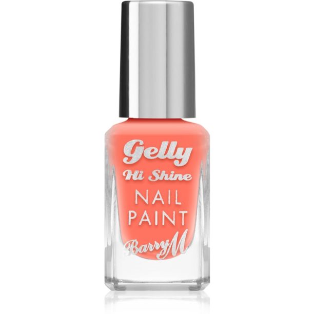 Barry M Gelly Hi Shine лак за нокти цвят Pink Grapefruit 10 мл.