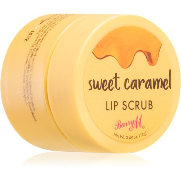 Barry M Lip Scrub Sweet Caramel пилинг за устни 14 гр.