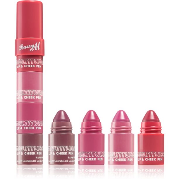 Barry M Multitude Lip and Cheek Pen червило на устните и бузите цвят Sweet Darling 3