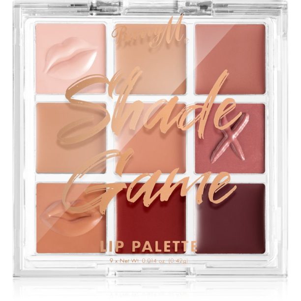 Barry M Shade Game палитра червила 3