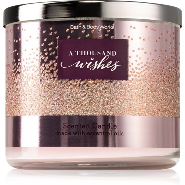 Bath & Body Works A Thousand Wishes ароматна свещ 411 гр.