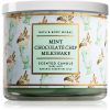 Bath & Body Works Mint Chocolate Chip Milkshake ароматна свещ 411 гр.