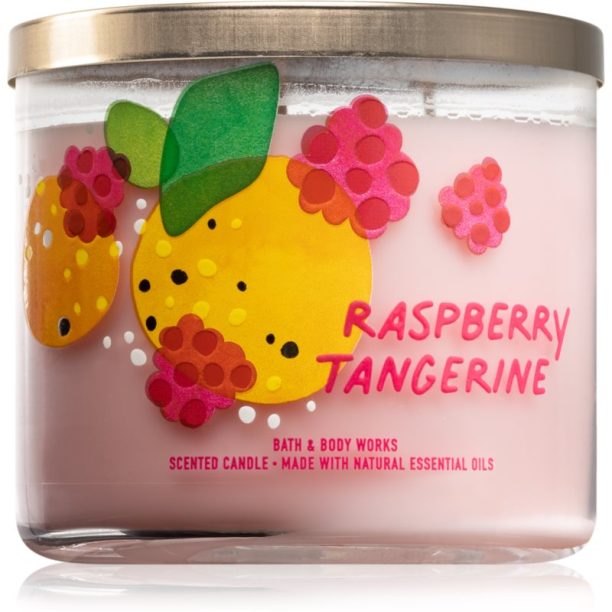 Bath & Body Works Raspberry Tangerine ароматна свещ 411 гр.