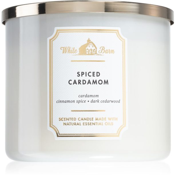 Bath & Body Works Spiced Cardamom ароматна свещ 411 гр.