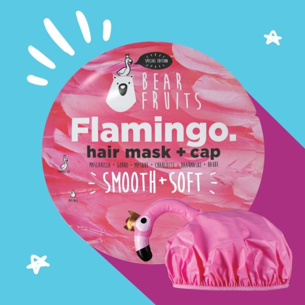 Bear Fruits Flamingo подхранваща и хидратираща маска за коса купи на топ цена