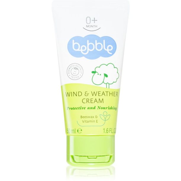 Bebble Wind & Weather cream защитен крем за лице за деца от раждането им 50 мл.