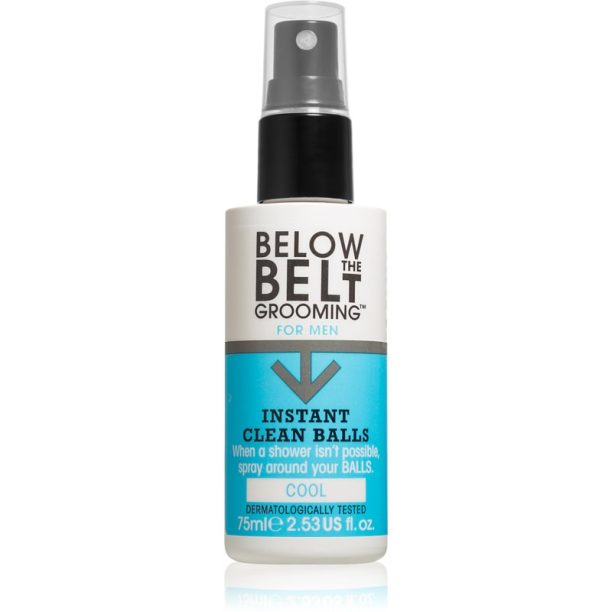 Below the Belt Grooming Cool освежаващ спрей за интимните части за мъже 75 мл.