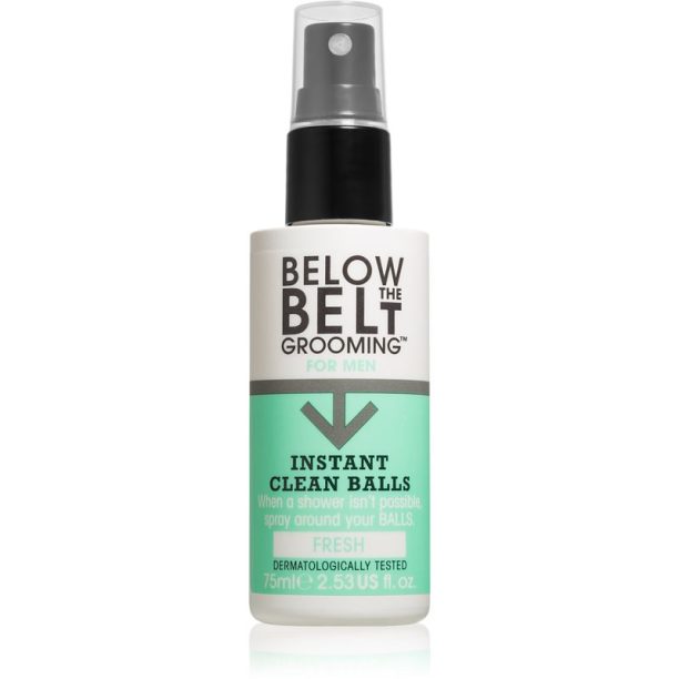 Below the Belt Grooming Fresh освежаващ спрей за интимните части за мъже 75 мл.