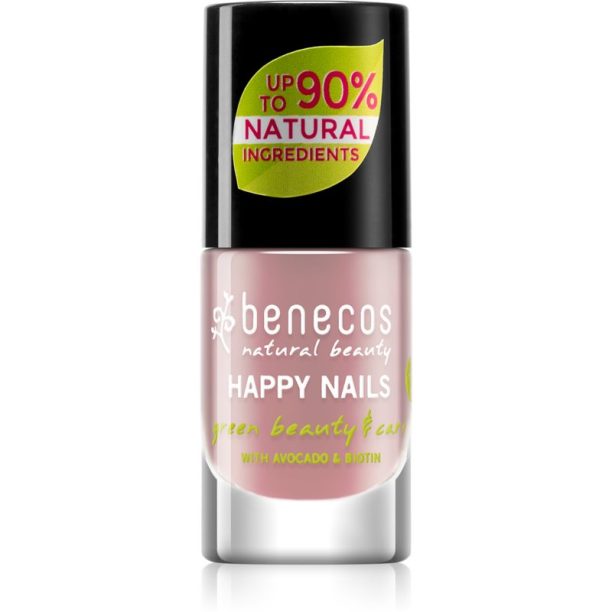 Benecos Happy Nails подхранващ лак за нокти цвят You-nique 5 мл.