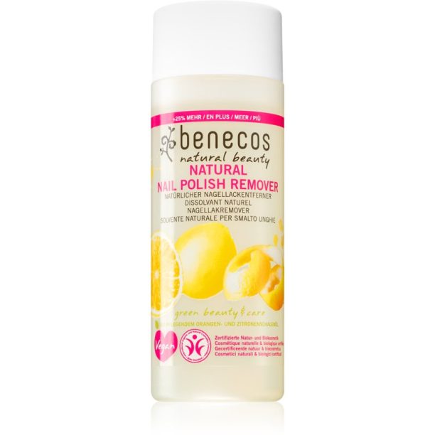 Benecos Natural Beauty лакочистител без ацетон 125 мл.