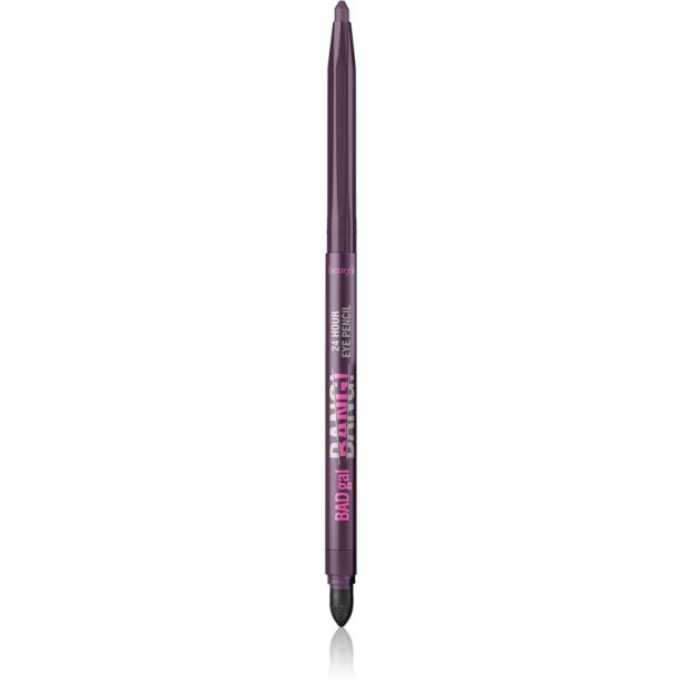 Benefit BADgal BANG! Pencil дълготраен молив за очи цвят Dark Purple 0.25 гр. на ниска цена