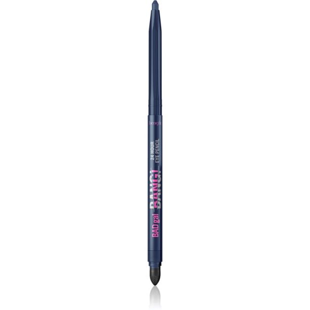 Benefit BADgal BANG! Pencil дълготраен молив за очи цвят Midnight Blue 0.25 гр. на ниска цена