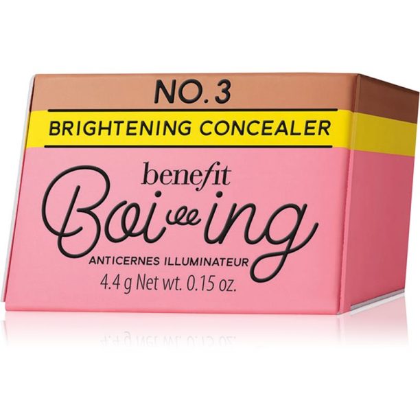 Benefit Boi-ing Brightening Concealer озаряващ коректор цвят 03 4