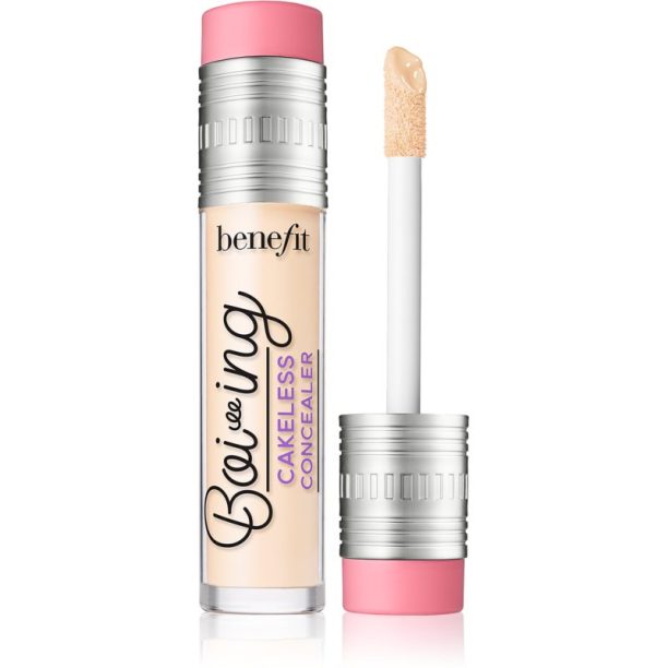 Benefit Boi-ing Cakeless Concealer течен прикриващ коректор цвят 1 Fair Neutral 5 мл. на ниска цена