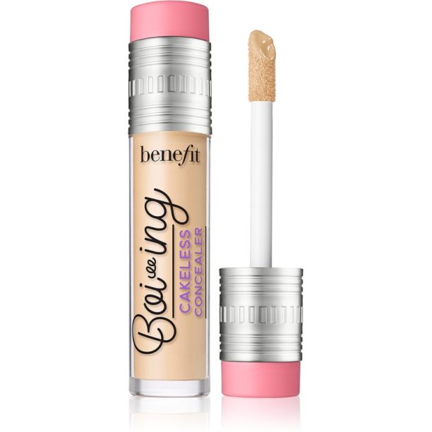 Benefit Boi-ing Cakeless Concealer течен прикриващ коректор цвят 3 Light Neutral 5 мл. на ниска цена