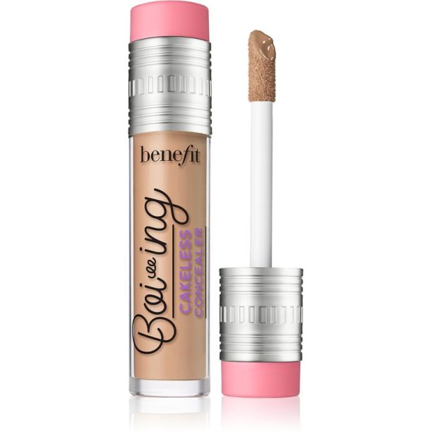 Benefit Boi-ing Cakeless Concealer течен прикриващ коректор цвят 8 Medium-Tan Cool 5 мл. на ниска цена