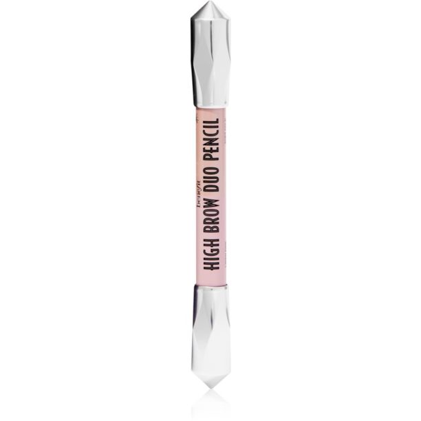 Benefit High Brow Duo Pencil озаряващ молив под вежди цвят Light 2x1