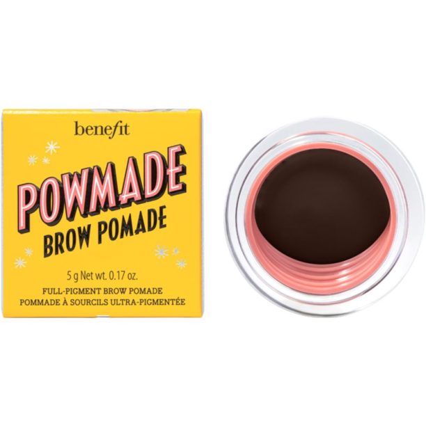 Benefit POWmade помада за вежди водоустойчив цвят 5 Warm Black-Brown 3 гр. купи на топ цена