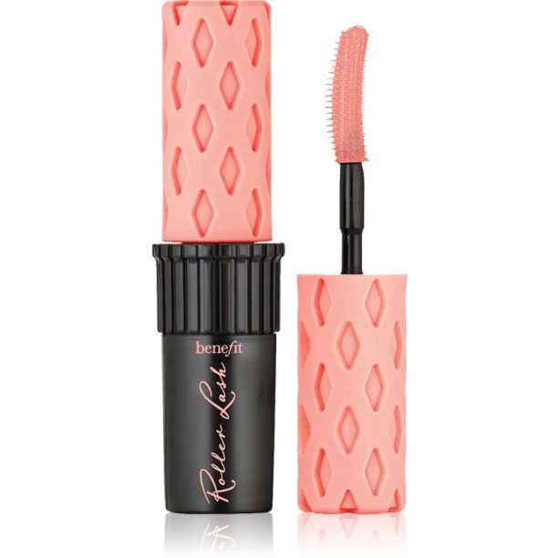 Benefit Roller Lash Mini спирала за удължаване и извиване на миглите цвят Noir 4 гр.