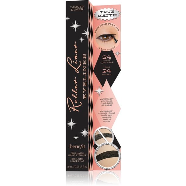 Benefit Roller Liner течни очни линии цвят Black 1 мл. купи на топ цена