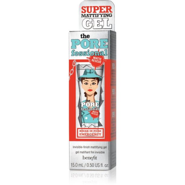 Benefit The POREfessional Matte Rescue Gel Mini невидим матиращ гел против мазна кожа и разширени пори 15 мл. на ниска цена