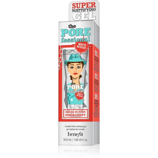 Benefit The POREfessional Matte Rescue Gel невидим матиращ гел против мазна кожа и разширени пори 50 мл. на ниска цена