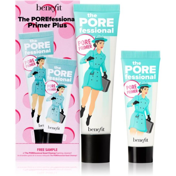 Benefit The POREfessional Primer Plus комплект (за изглаждане на кожата и минимизиране на порите) на ниска цена