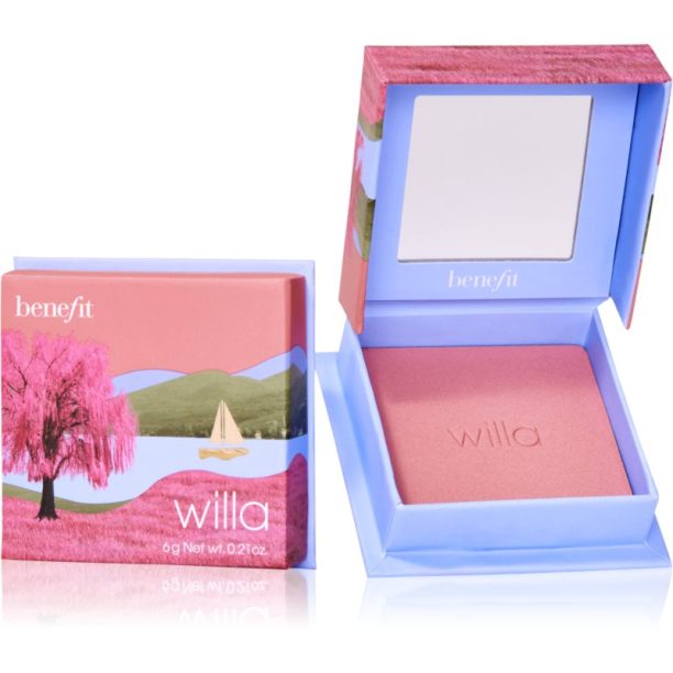 Benefit Willa WANDERful World руж - пудра цвят Soft neutral-rose 6 гр. на ниска цена